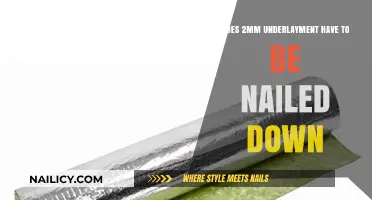 Should 2mm Underlayment Be Nailed Down? Installation Tips and Tricks