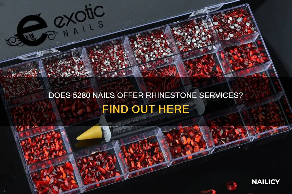 does 5280 nails do rhinestones