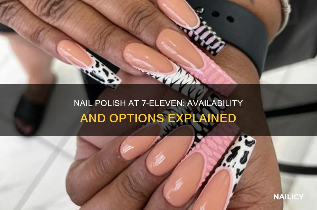 does 7 11 sell nail polish