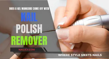 Gel Manicure: Removing with Nail Polish Remover?