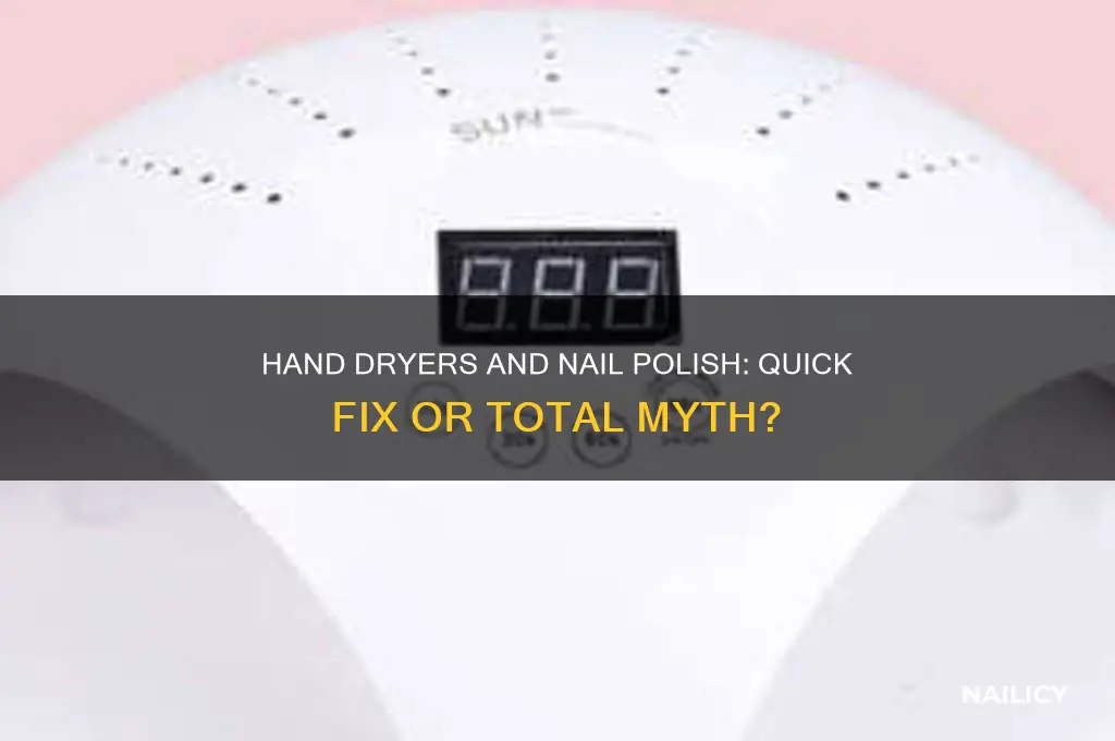 does a hand dryer work for normal nail polish