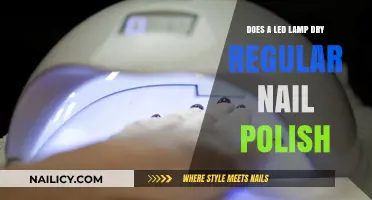 Can LED Lamps Dry Regular Nail Polish? The Surprising Truth