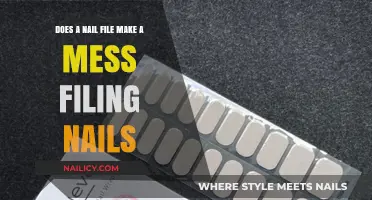 Filing Nails: Messy or Tidy?