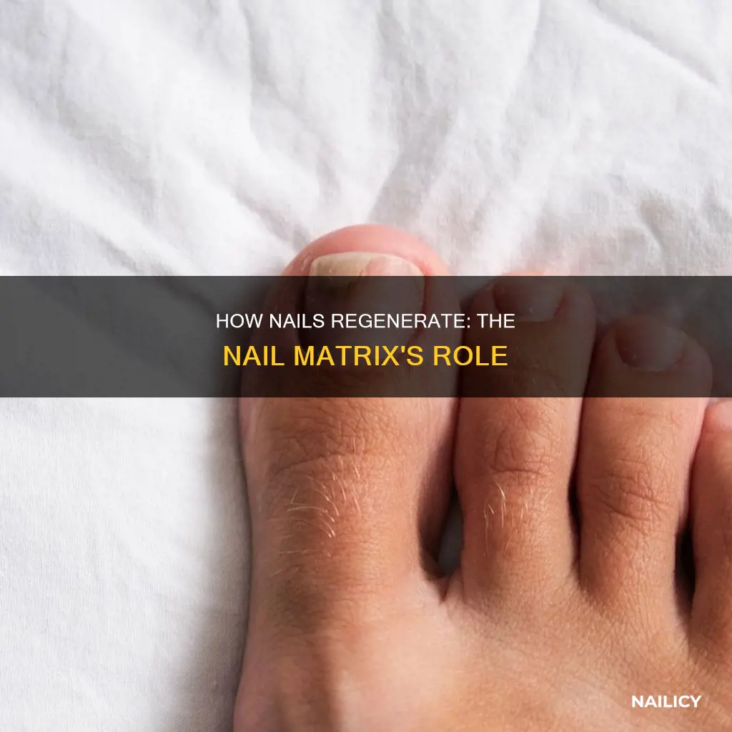 does a nail need a nail matrix to grow back
