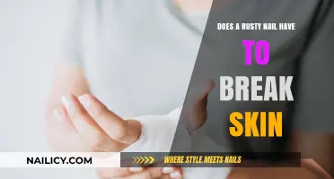 Rusty Nail Risks: Does It Need to Break Skin to Cause Harm?