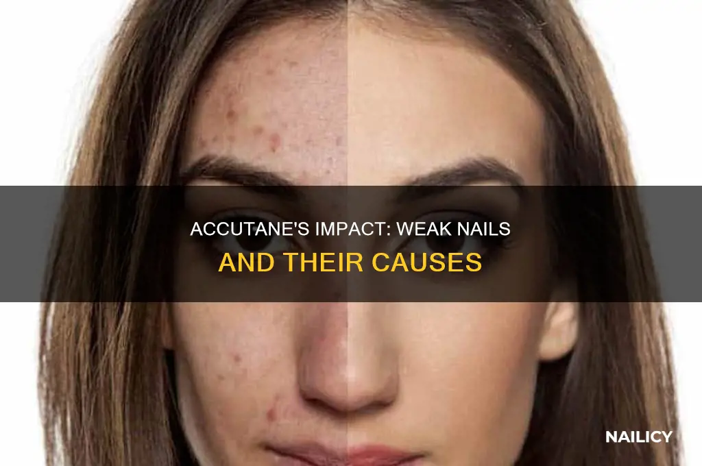 does accutane make your nails weak