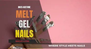 Acetone's Power: Gel Nails' Melting Point