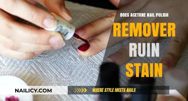 Acetone Nail Polish Remover: Stain-Friendly or a Disaster?