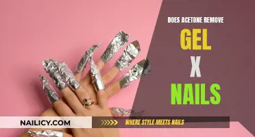 How to Remove Gel X Nails With Acetone