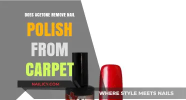 How to Remove Nail Polish with Acetone from Carpets