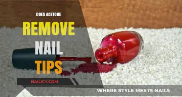 How Acetone Helps Remove Nail Tips