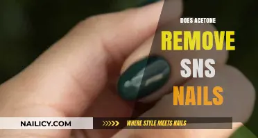 How to Remove SNS Nails with Acetone