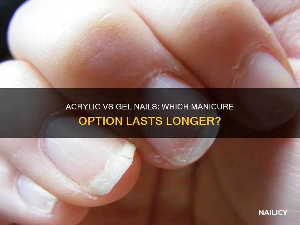 does acrylic nails last longer than gel