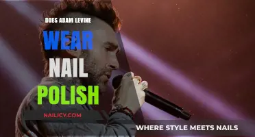 Adam Levine's Nail Polish: Unveiling the Maroon 5 Star's Style Secret