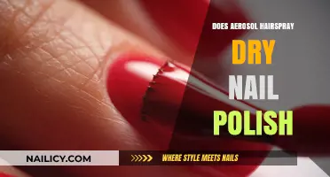 Can Aerosol Hairspray Speed Up Nail Polish Drying Time?