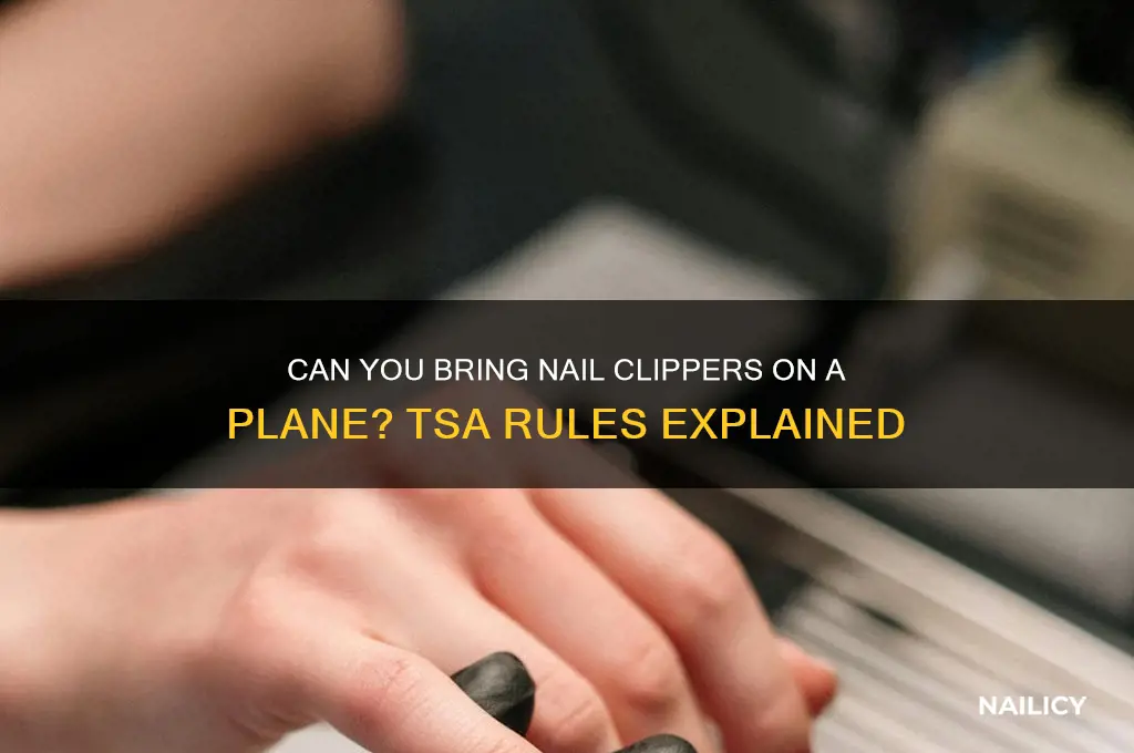 does airplane allow nail clipper