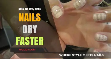 Alcohol and Nails: Does It Really Dry Faster?