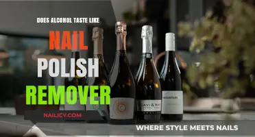 Why Do Alcohol and Nail Polish Remover Taste Similar?