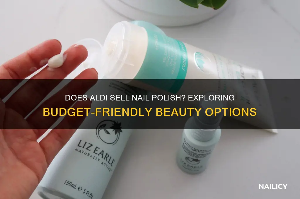 does aldi sell nail polish