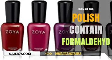 Does Your Nail Polish Contain Formaldehyde? Uncovering the Truth