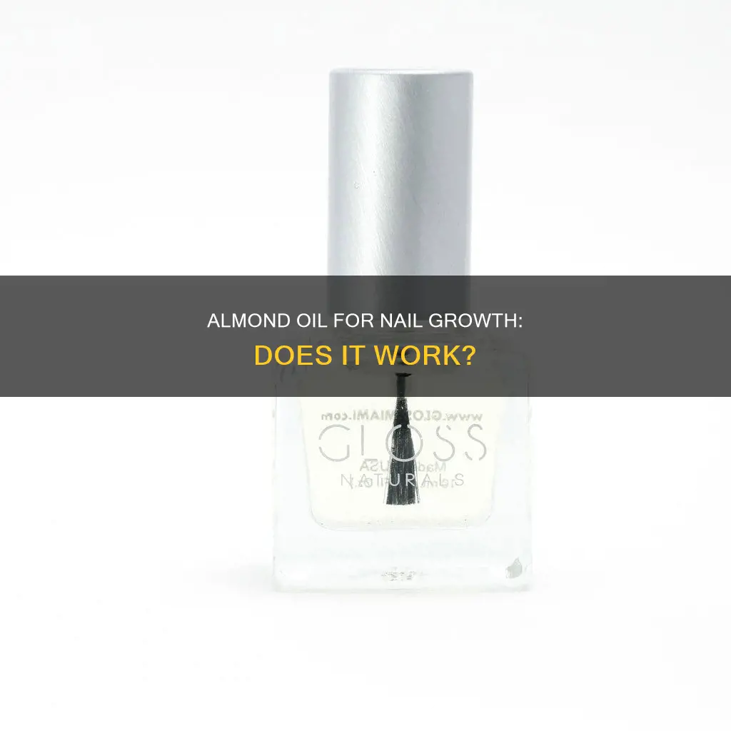 does almond oil help nails grow