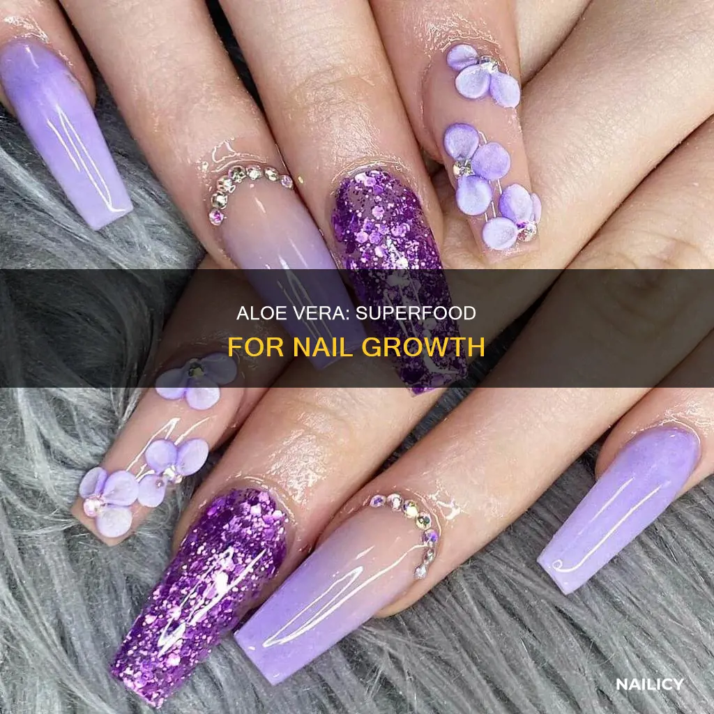 does aloe vera grow nails