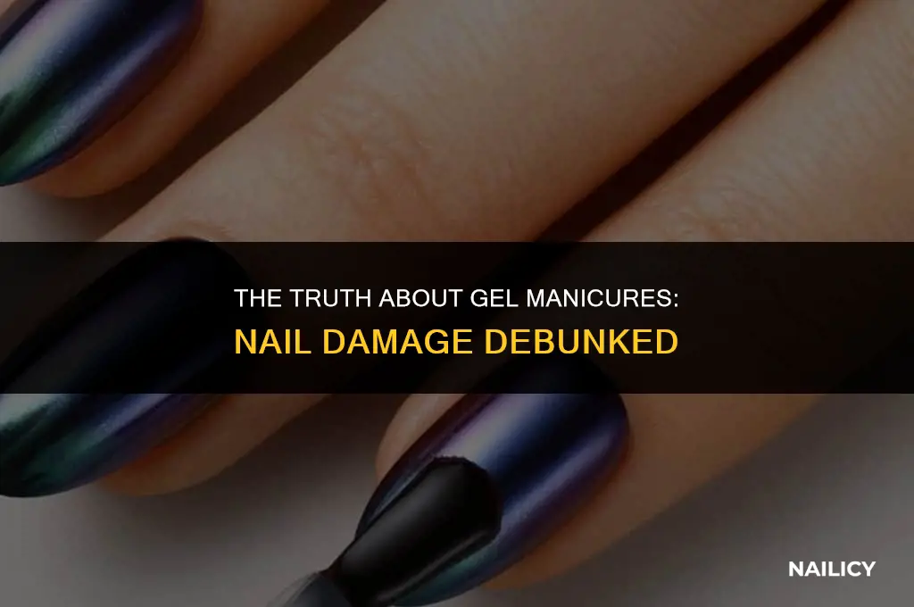 does always getting gel manicure damage your nail