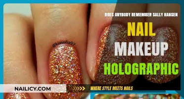 Sally Hansen Holographic Nail Makeup: A Nostalgic Beauty Trend Revisited