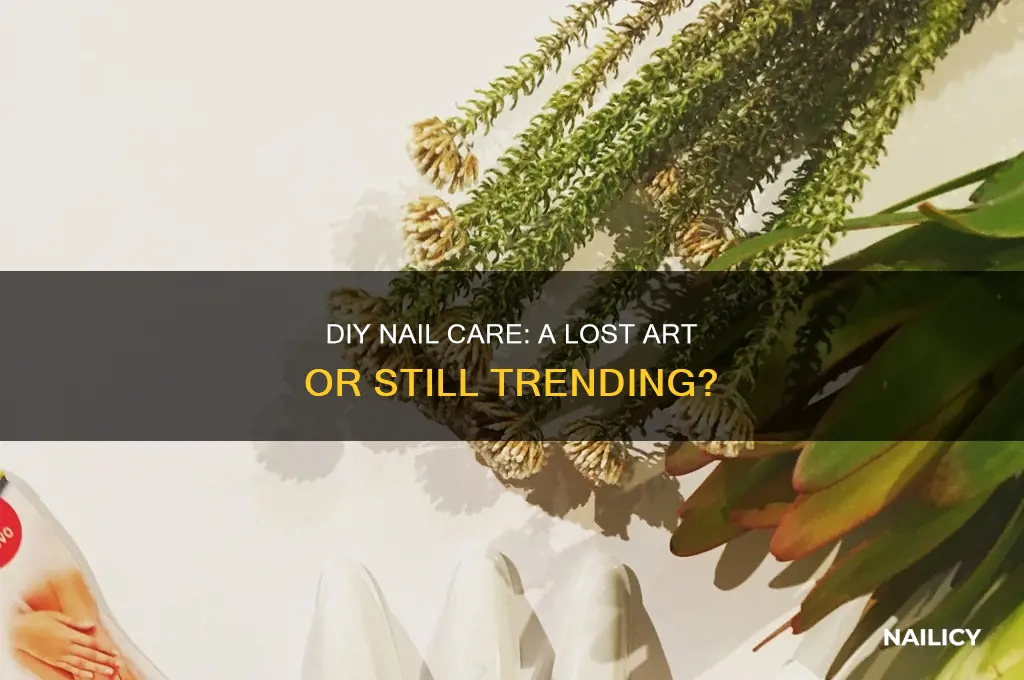 does anyone do their own nails anymore