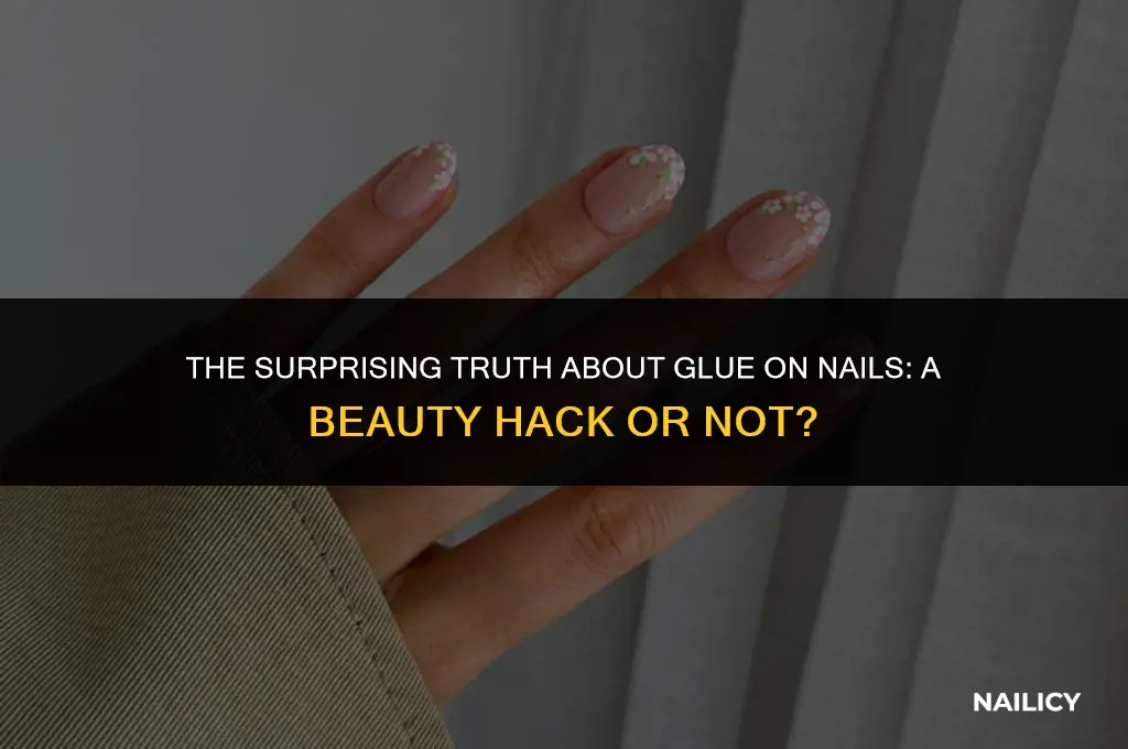does anyone use glue on nails often