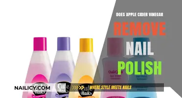 Apple Cider Vinegar: A Natural Nail Polish Remover?