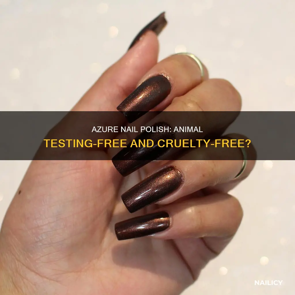 does azure gel nail polish tested on animals