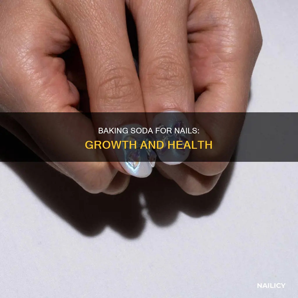 does baking soda help your nails grow