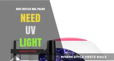 Does Beetles Nail Polish Require UV Light for Long-Lasting Shine?