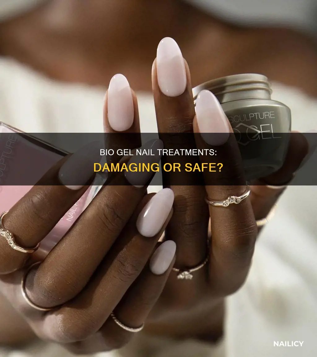does bio gel damage nails