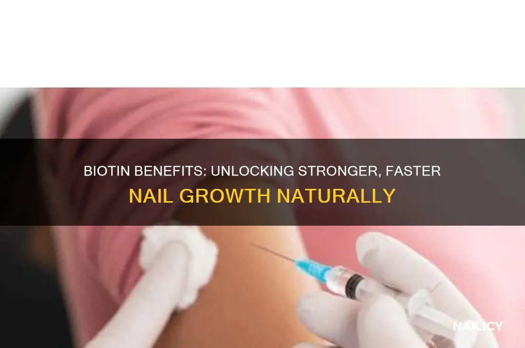 does biotin help nail growth