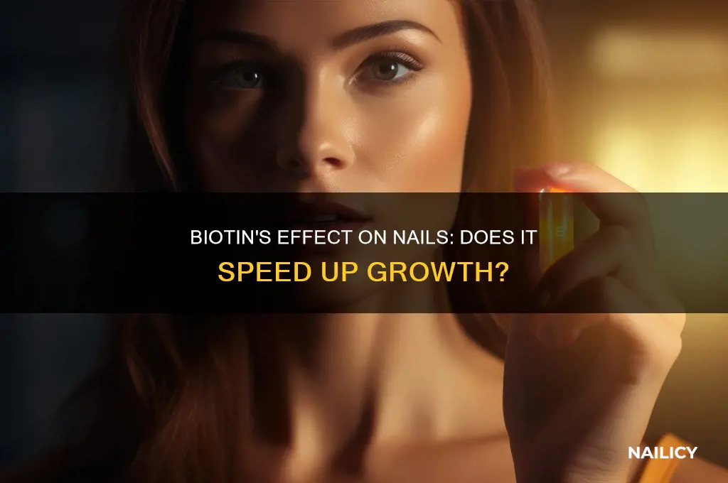 does biotin make nails grow faster
