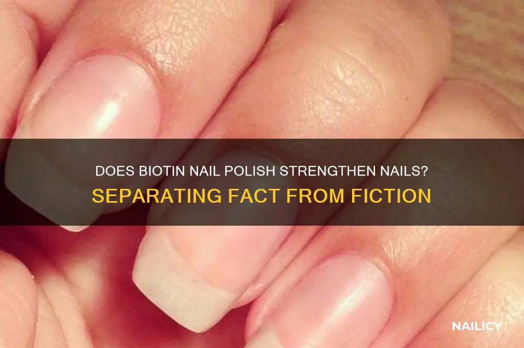 does biotin nail polish work