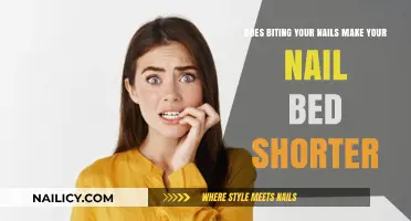 Biting Nails: Shortening Nail Beds and Health Risks