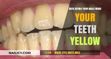 Nail Biting: Teeth Staining Habit?