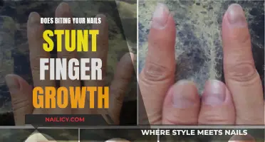 Nail Biting: Stunting Finger Growth and Other Health Risks