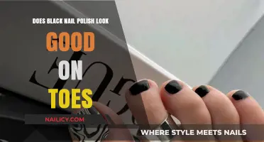 Does Black Nail Polish on Toes Elevate Your Style?