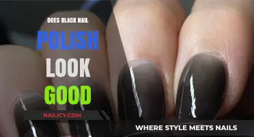 Does Black Nail Polish Look Good? Unveiling the Edgy Elegance