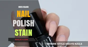 Does Black Nail Polish Stain? Tips to Prevent and Remove Stains