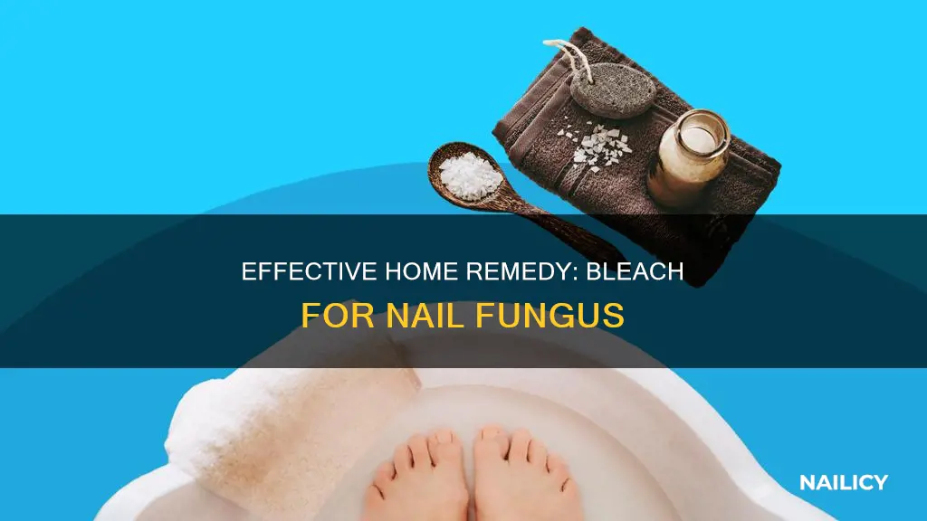does bleach kill nail fungus on my finger