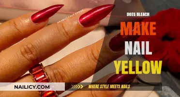 Bleach and Nails: The Yellowing Effect