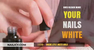 Bleach and Nails: The Whitening Effect