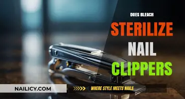 Can Bleach Effectively Sterilize Nail Clippers? A Hygiene Guide