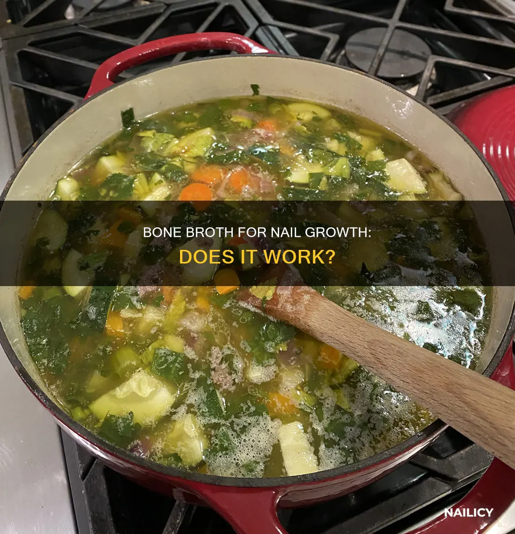 does bone broth help nails grow