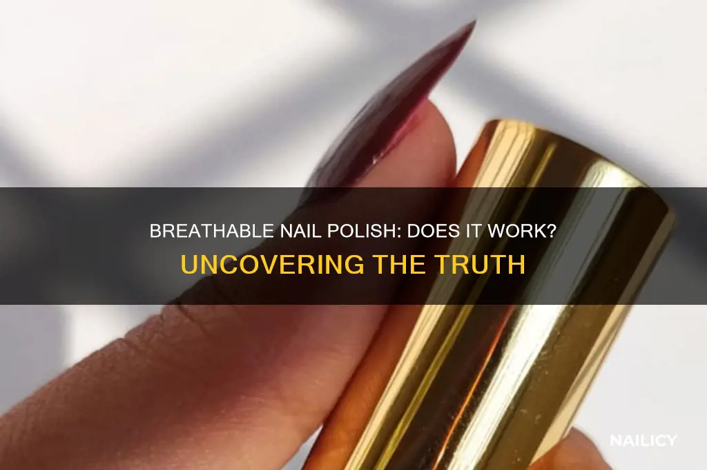 does breathable nail polish work